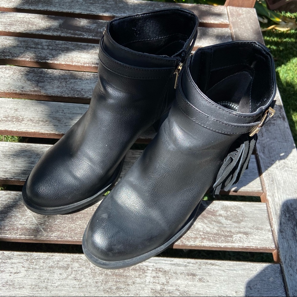 Circus women boots black with tassels - Picture 4 of 7